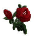 Red rose appliques -large used in funeral service operations, from lynch supply