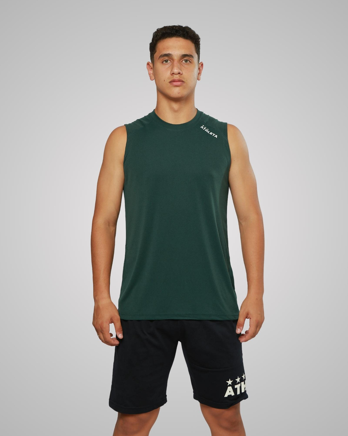 Regata Athleta Soft 23 Amini Crepe Masc Verde Escuro