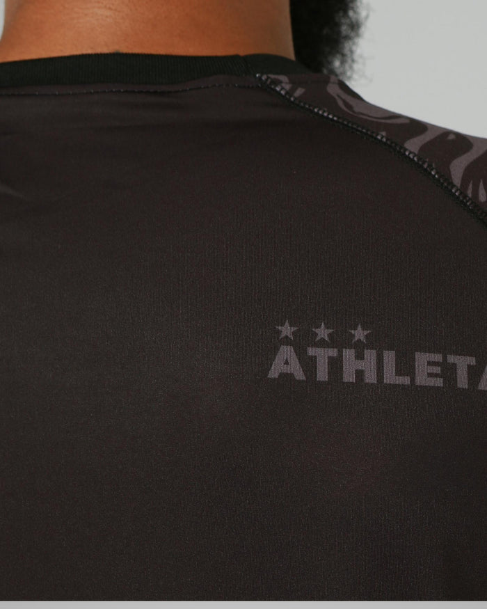 Regata Athleta SS24 Futevôlei -  Preto/Cinza