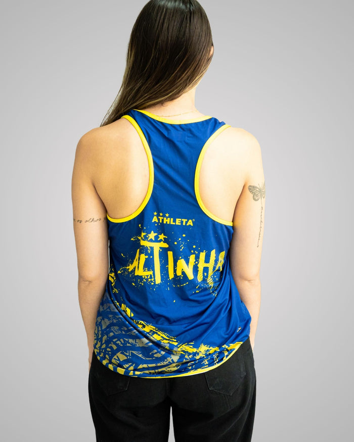 Regata Feminina Athleta Azul