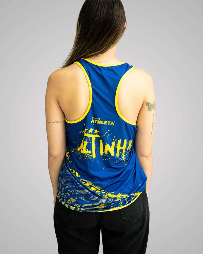 Regata Feminina Athleta Azul