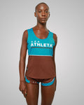 Regata Feminina Athleta Base - Miami/ Brown