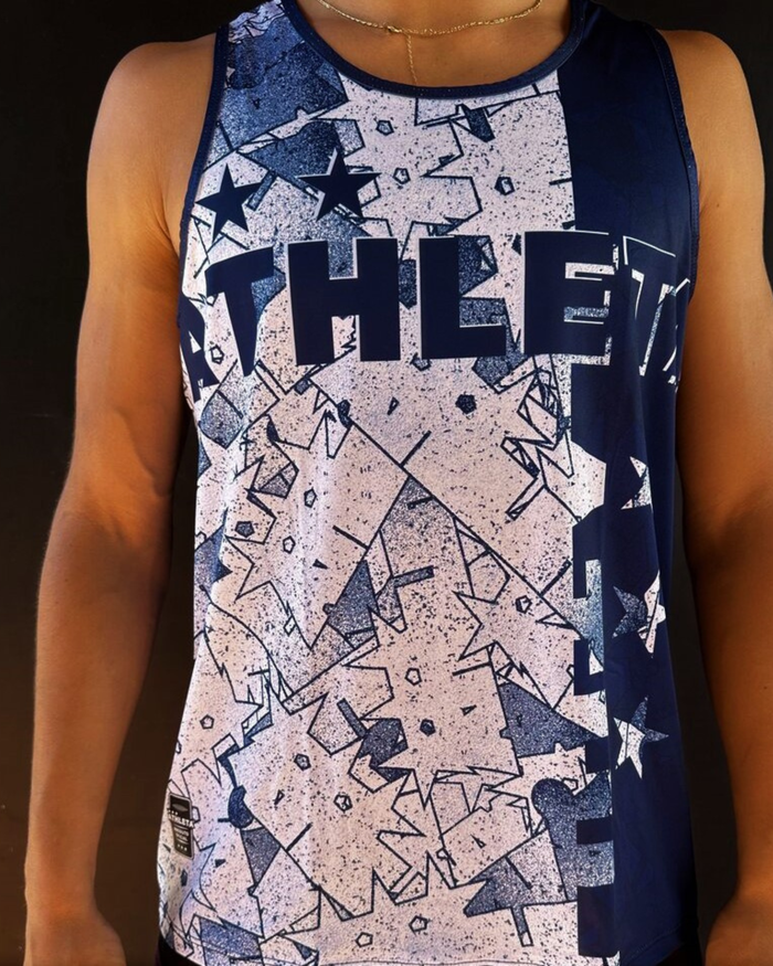 Regata Linha Athleta Free 23 - Marinho com Cinza