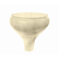 Replacement lamp shade 3 inch shank used in funeral service operations, from lynch supply