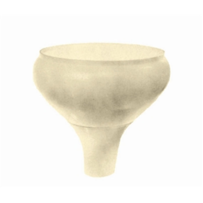 Replacement lamp shade 3 inch shank used in funeral service operations, from lynch supply