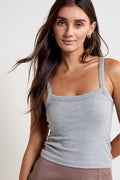 Reversible Ribbed Tank Top - 9201