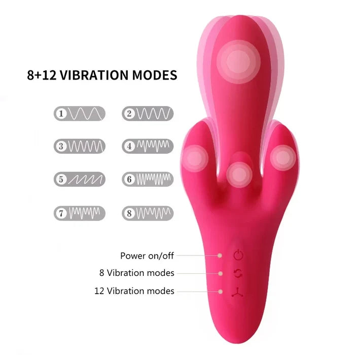 Rhythm - Clitgasm Rabbit Vibrator Dildo