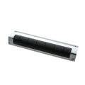 Right angle roller assembly with metal frame used in funeral service operations, from lynch supply