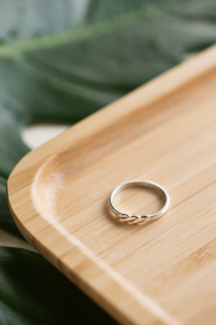 Bague croissant WOM021009 BGO T54 Bague Modèle Unique 3 Argent