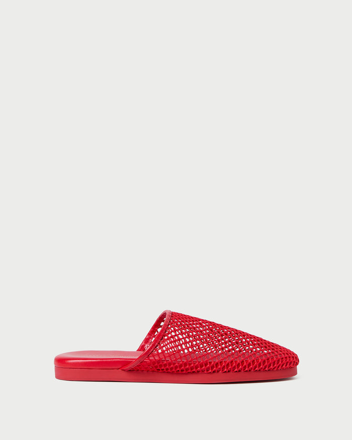 Roni Netted Slide in Red