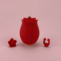 rosetick - Rose vibrator with 2 clit attachments