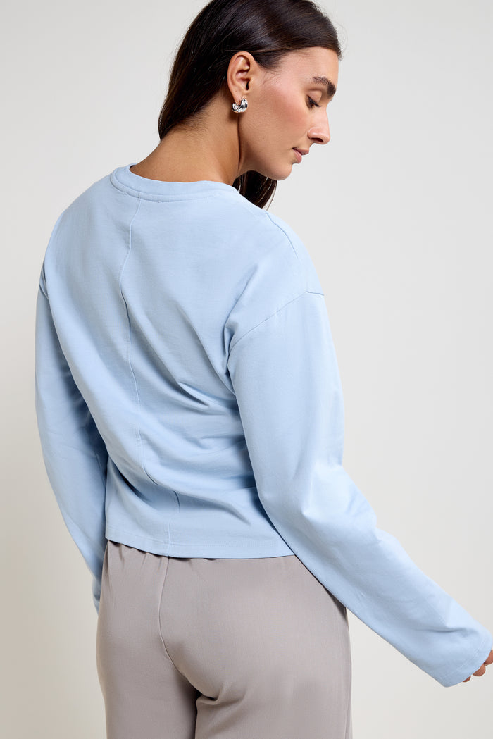 Ruched Cotton Top - 9210