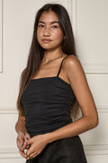 Ruched Fitted Tank Top - 9163