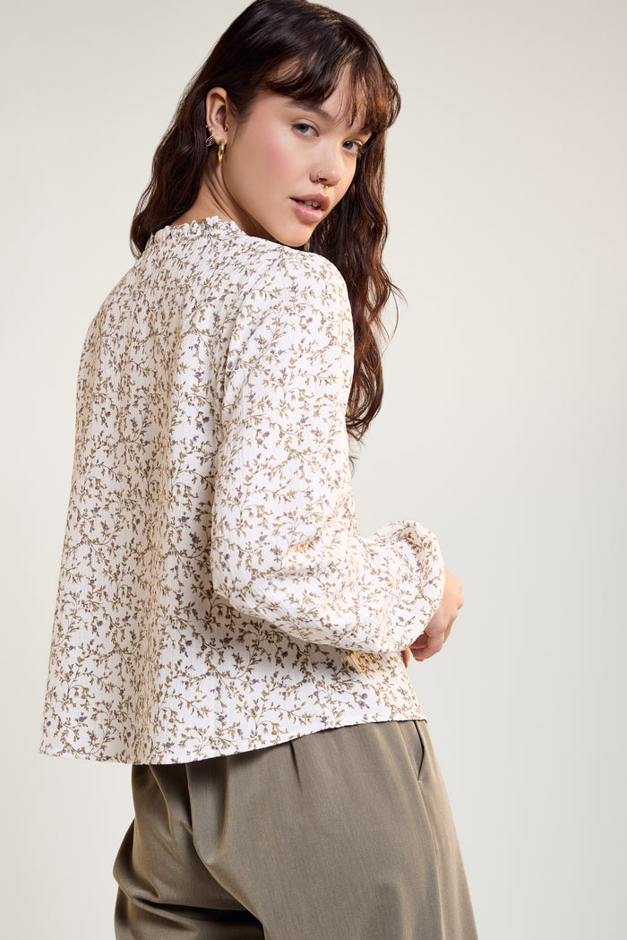 Ruffle Shirt - 4093
