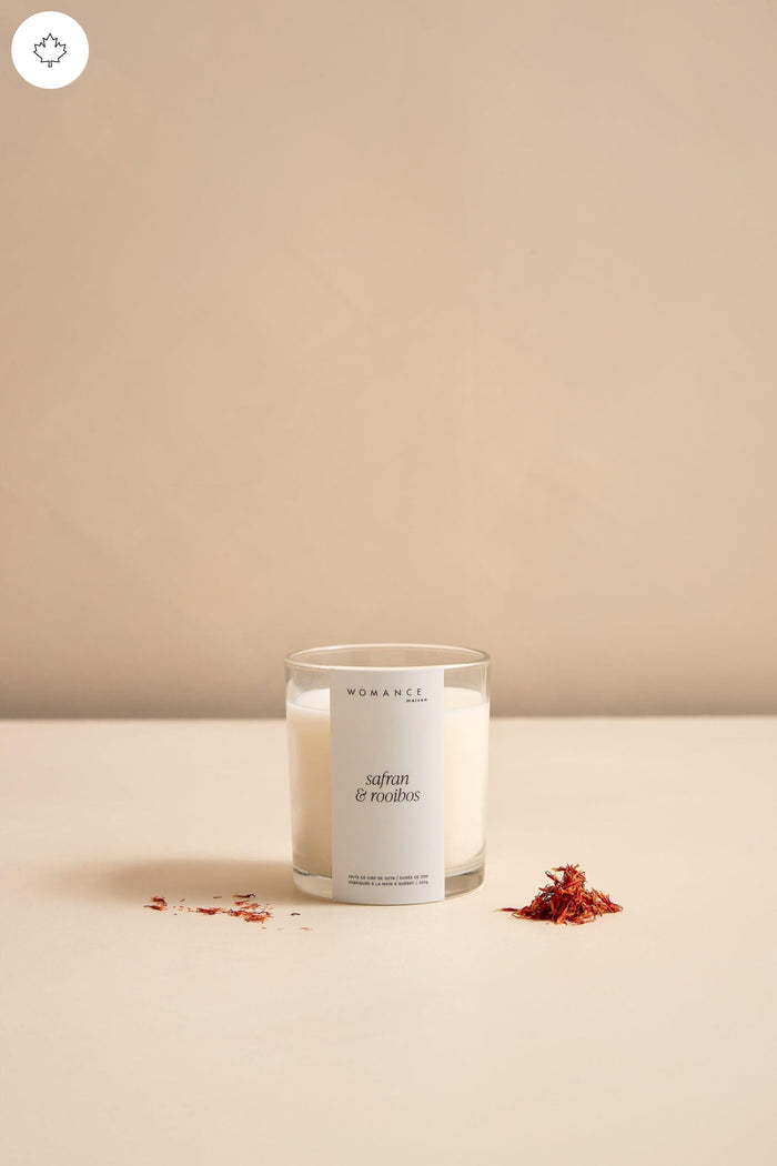 Saffron & Rooibos Candle - Womance