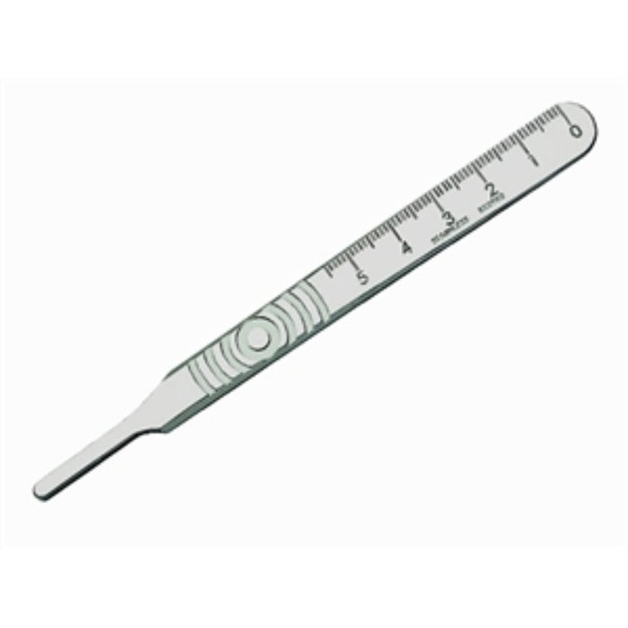 Scalpel handle #3 stainless steel used in funeral service operations, from lynch supply