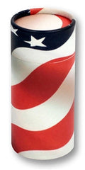 Scattering urn-patriot "mini" cremation supplies and equipment product