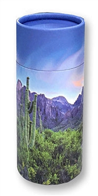 Scattering urn-saguaro trail "mini" cremation supplies and equipment product