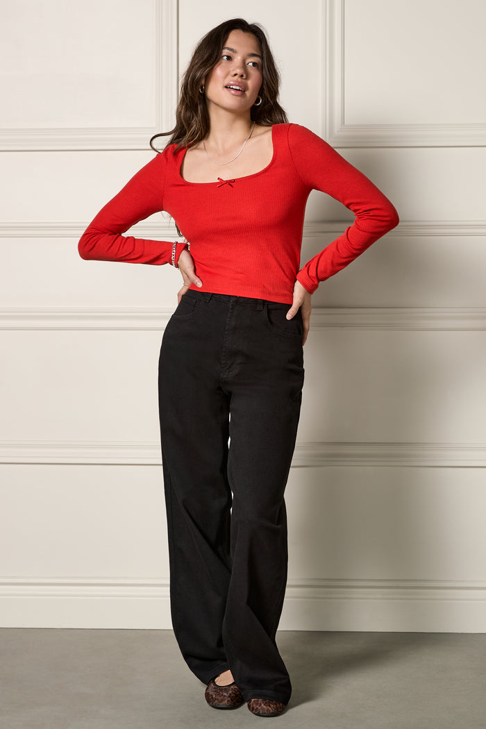 Scoop Neck Top - 9162