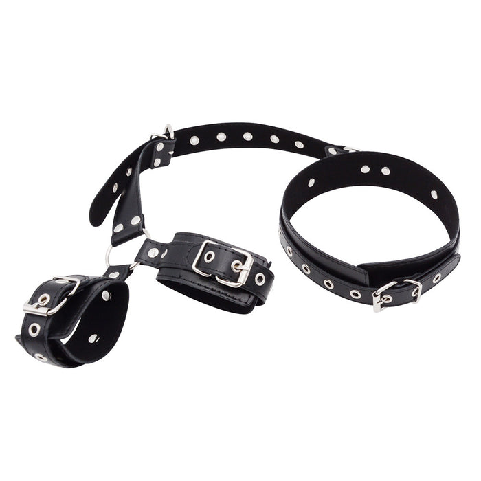 Sexy Handcuffs Collar Adult Games Fetish Flirting Sex Game
