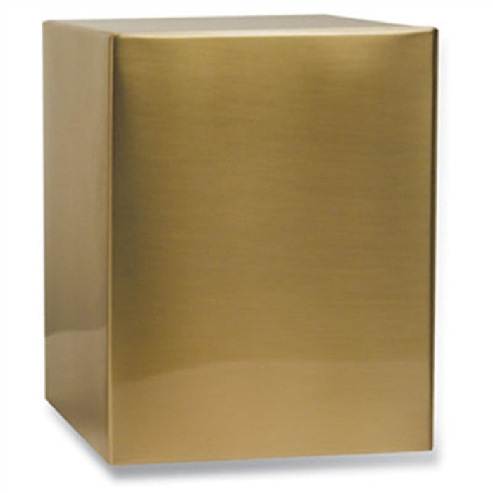 Sheet bronze adult urn-large cremation supplies and equipment product