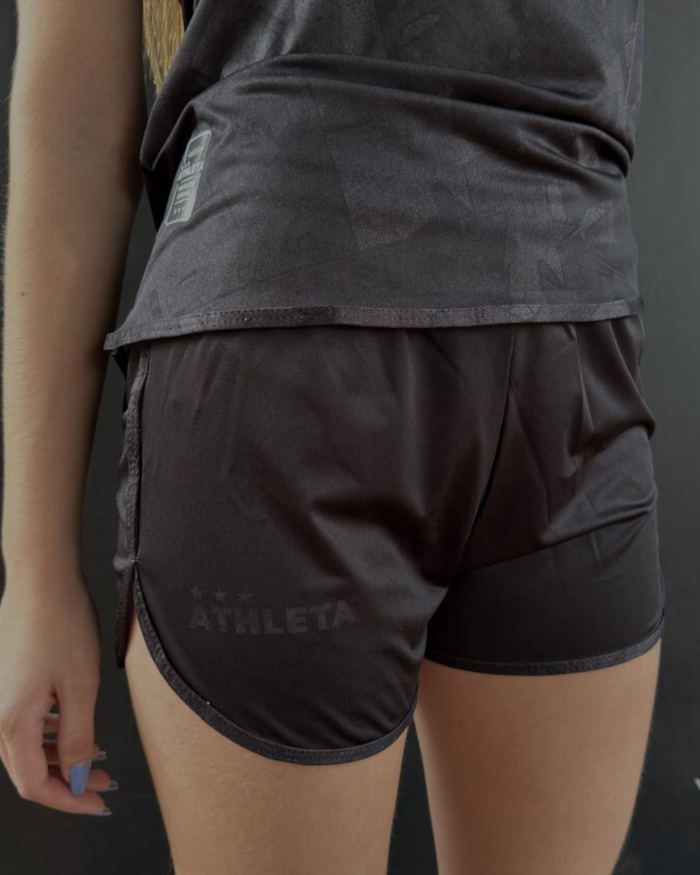 Short Fem. Linha Athleta Free 23 - Preto