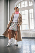 Short Floral Skirt - 6045