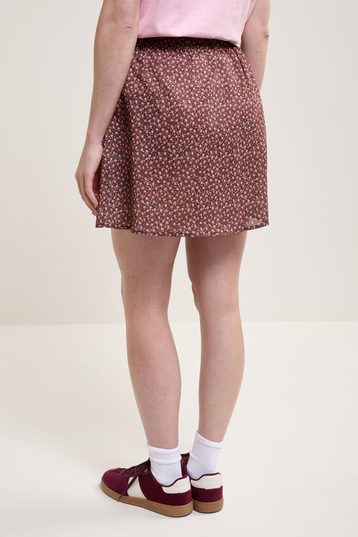 Short Floral Skirt - 6045