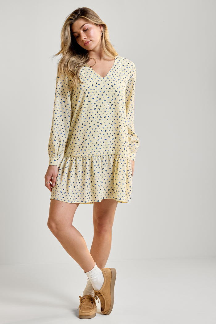 Short Long-Sleeved Dress - 2226