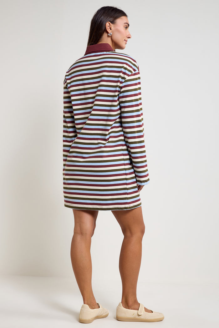 Short Polo Neck Dress - 2244