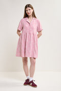 Short Shirt-Collar Dress - 2175