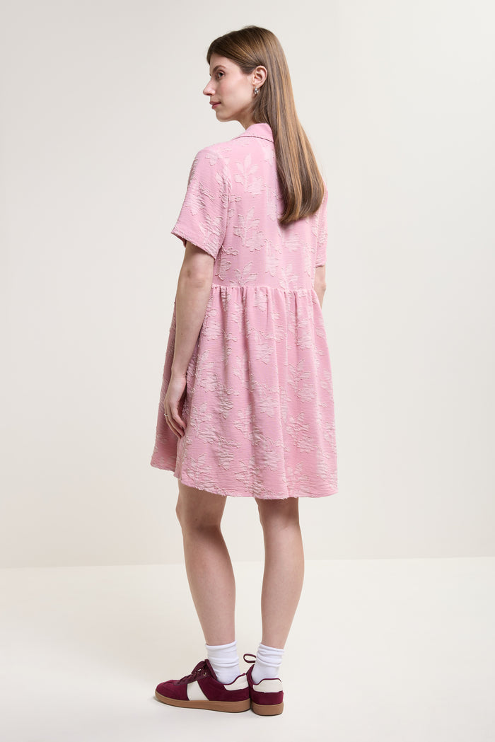Short Shirt-Collar Dress - 2175