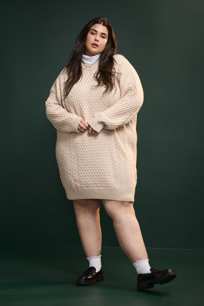 Short Sweater Dress - 2159