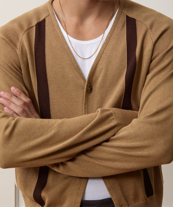 Silk-Cotton Cardigan