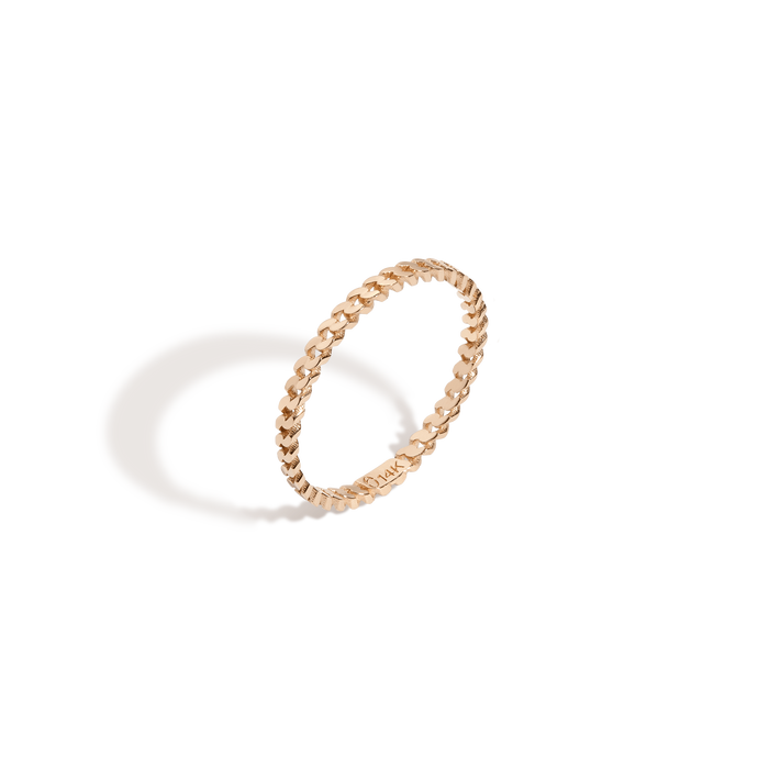 Skinny Love Me Knot Ring Vermeil Yellow Gold 14K Yellow Gold 18K Yellow Gold First