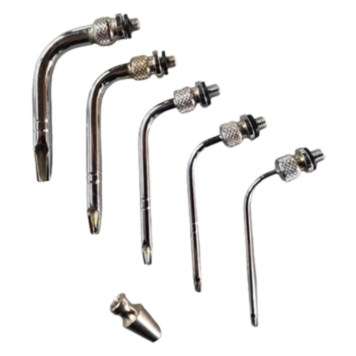 Slaughter arterial tubes-2" curved with full flow ends used in funeral service operations, from lynch supply