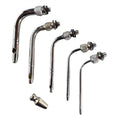 Slaughter arterial tubes-2" curved with slotted ends used in funeral service operations, from lynch supply