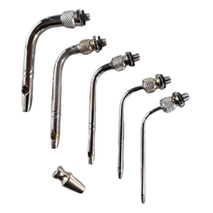 Slaughter arterial tubes-2" curved with slotted ends used in funeral service operations, from lynch supply