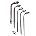 Slaughter arterial tubes-4" curved with slotted ends used in funeral service operations, from lynch supply