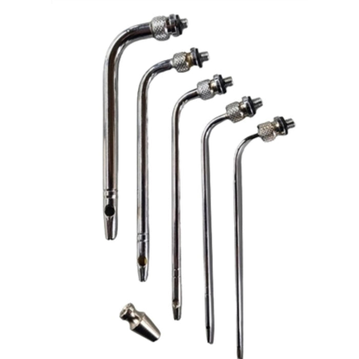 Slaughter arterial tubes-4" curved with slotted ends used in funeral service operations, from lynch supply