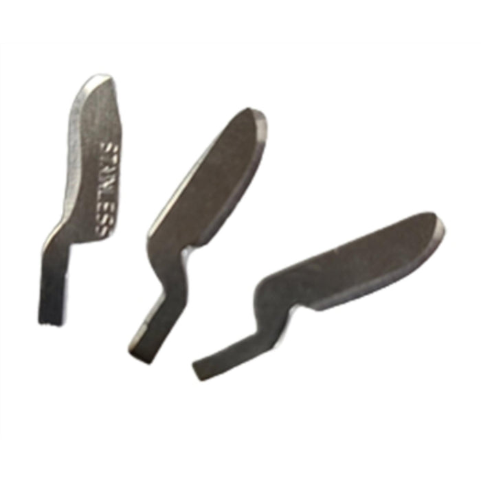 Slaughter thread passer replacement blades used in funeral service operations, from lynch supply