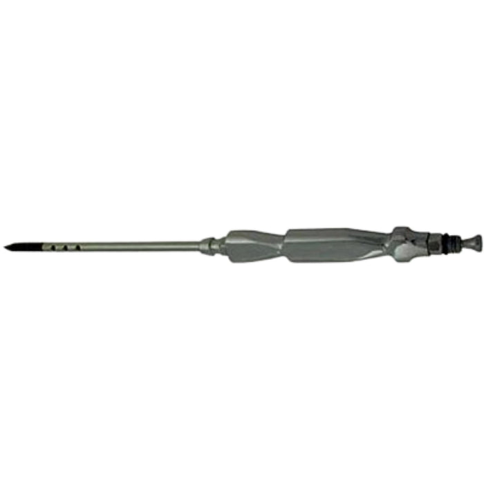 Slaughter trade embalmer's trocar used in funeral service operations, from lynch supply
