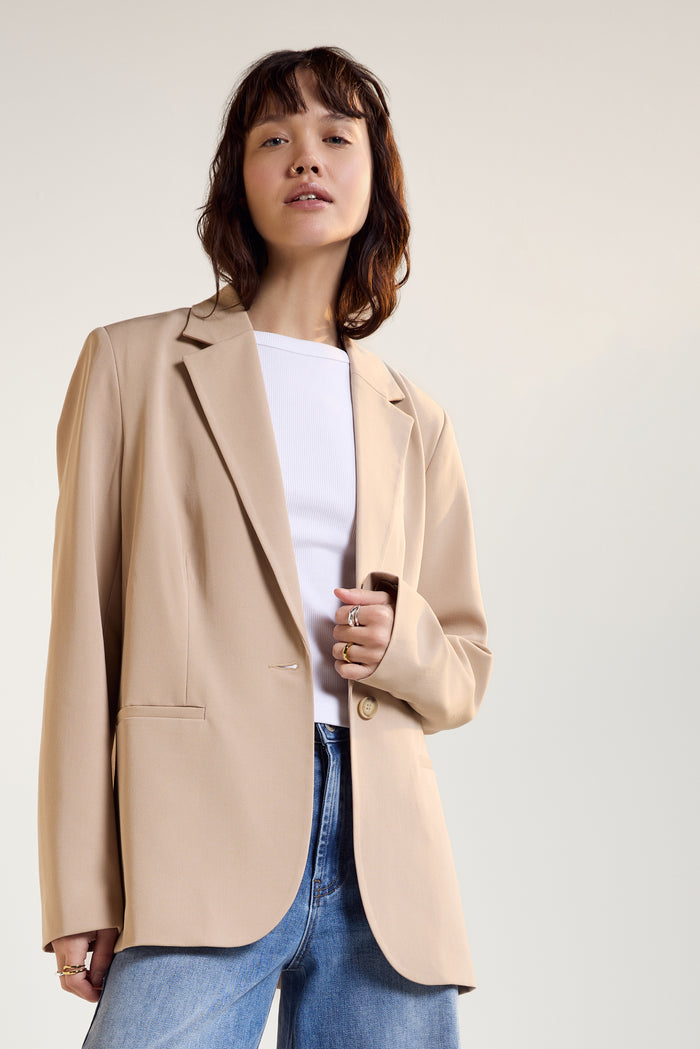 Slightly Fitted Blazer - 3032