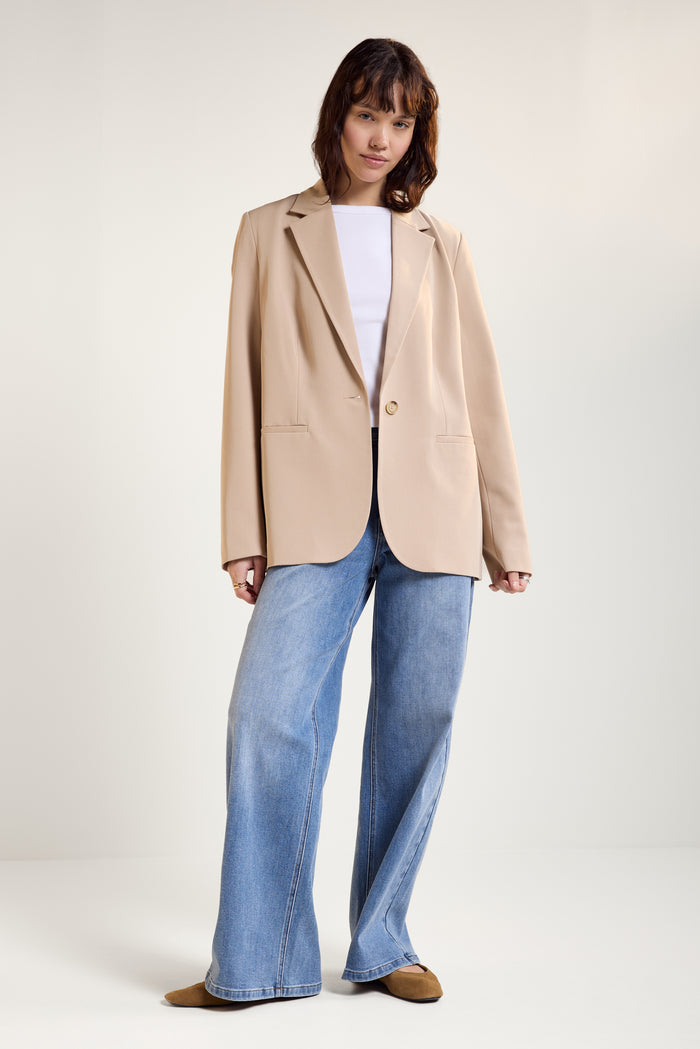 Slightly Fitted Blazer - 3032
