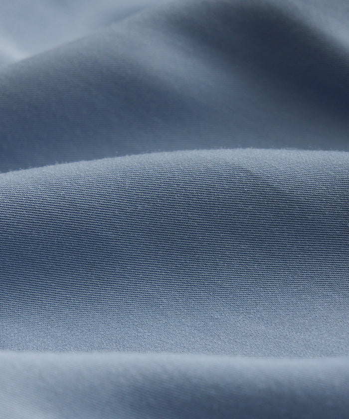 Slim Fit Rayon Hollywood Shirt in Steel Blue