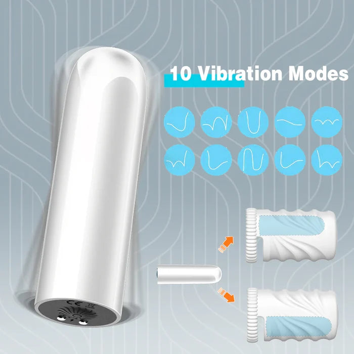 small and discreet bullet vibration male masturbation