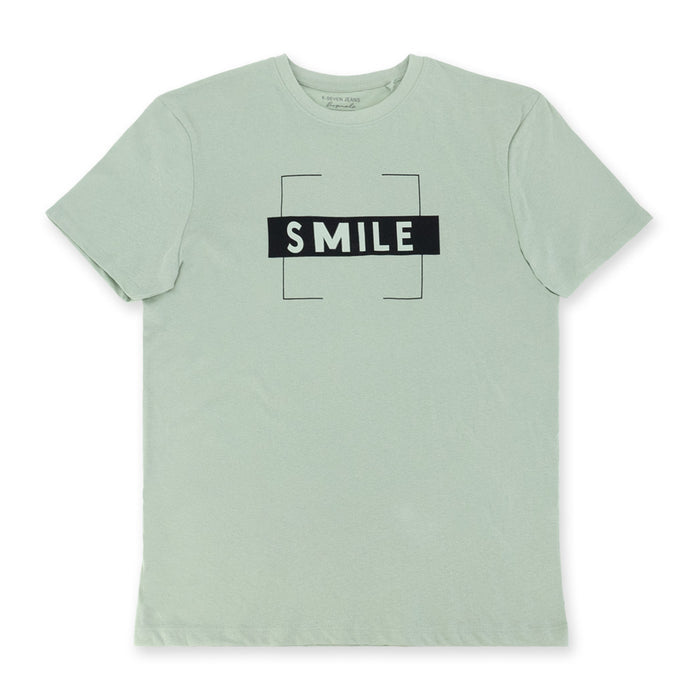 חולצה מודפסת Smile