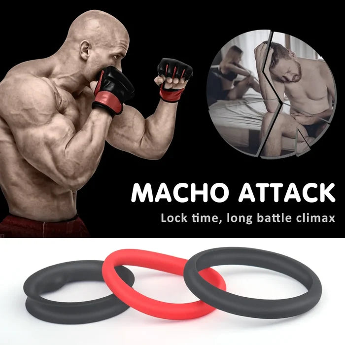 Soft Cock Ring Set for Men Delay Ejaculation Longer Lasting Erection