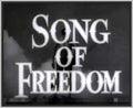 SONG OF FREEDOM - 1936 - PAUL ROBESON - RARE DVD