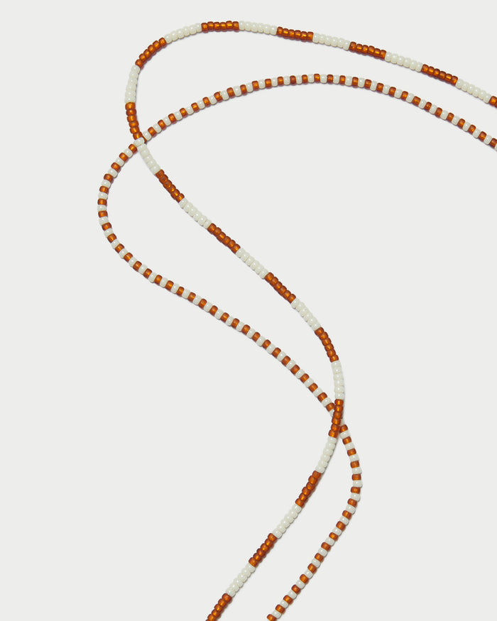 Color: Amber/Cream Multi